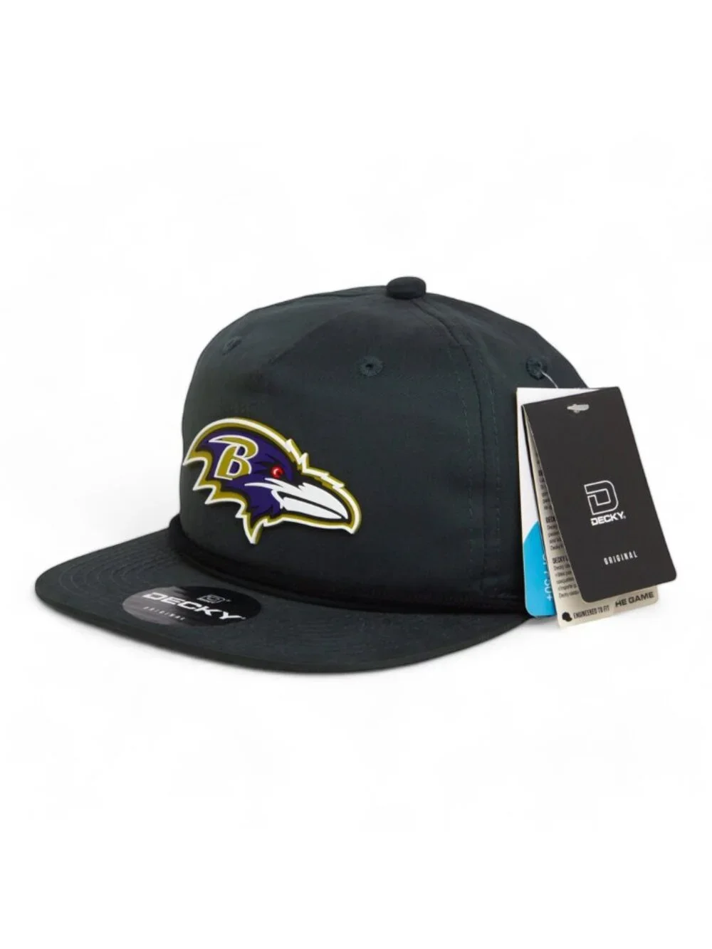 Baltimore Ravens 3D Classic Rope Hat- Charcoal/ Black